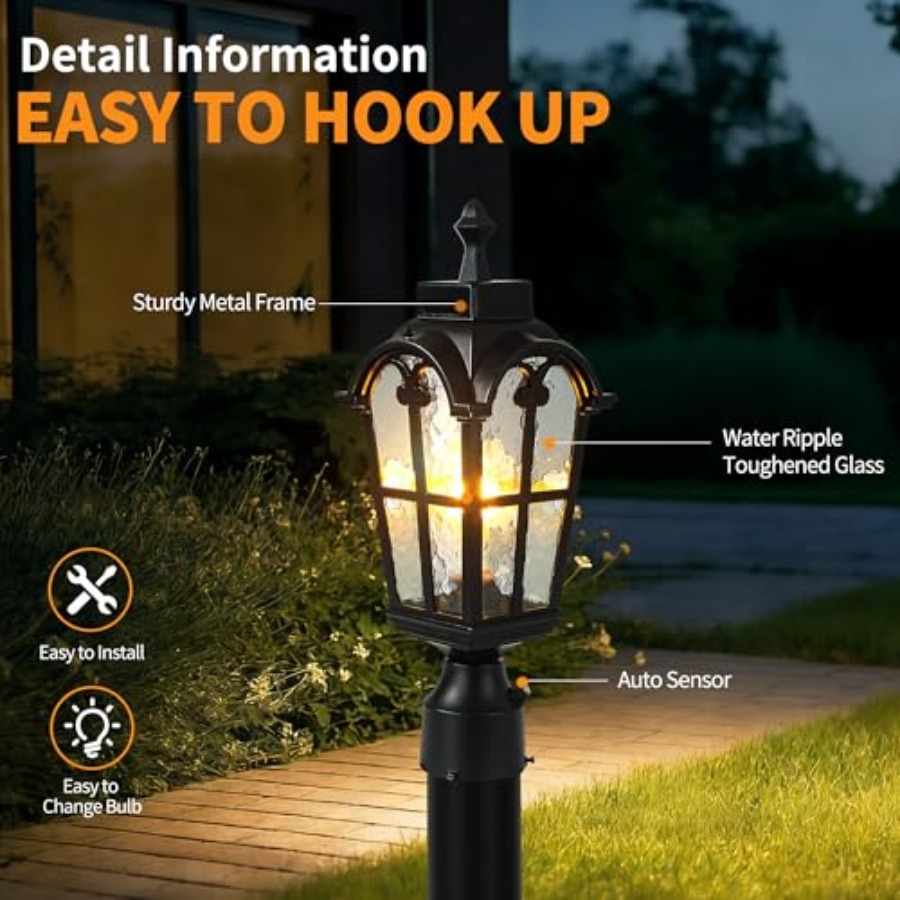 Lampu Tiang Luar Ruangan Senso - Outdoor Lighting Fixtures ulasan dan harga