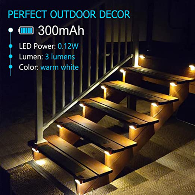 4-20 Buah Lampu Langkah Tenaga - Outdoor Lighting On Fence ulasan dan harga
