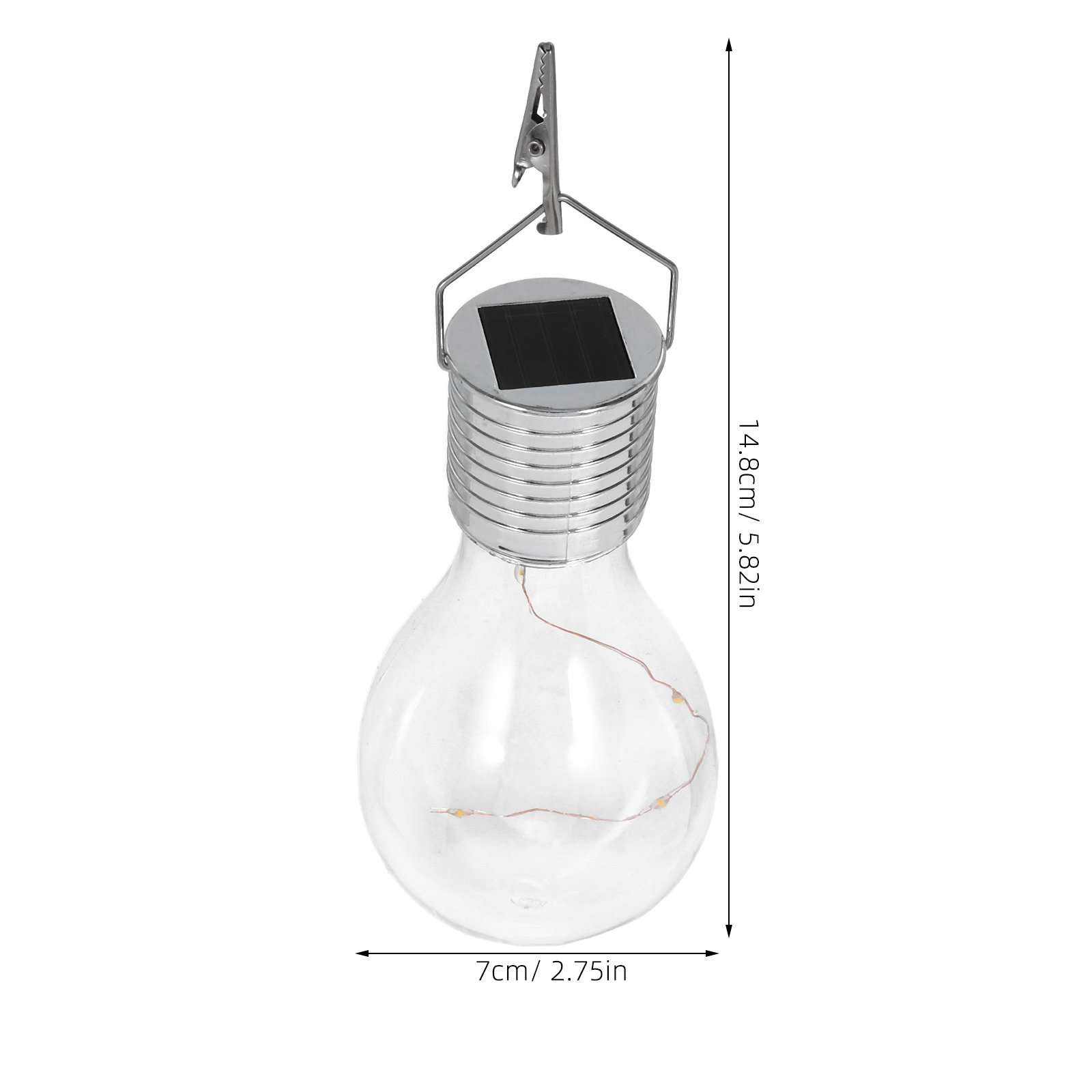 4 Buah Lampu Gantung Kawat Tem - Umbrella Led Clip ulasan dan harga