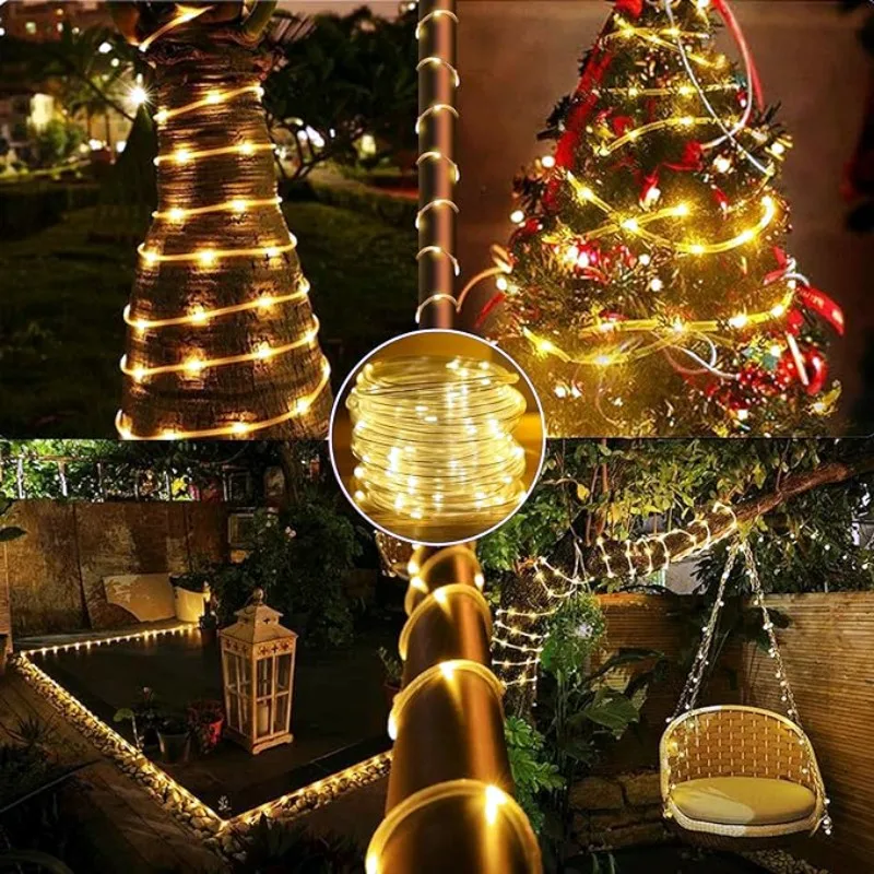 Lampu setrip tenaga surya LED, - Outdoor Lighting On Fence ulasan dan harga