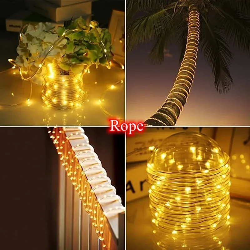Lampu setrip tenaga surya LED, - Outdoor Lighting On Fence ulasan dan harga