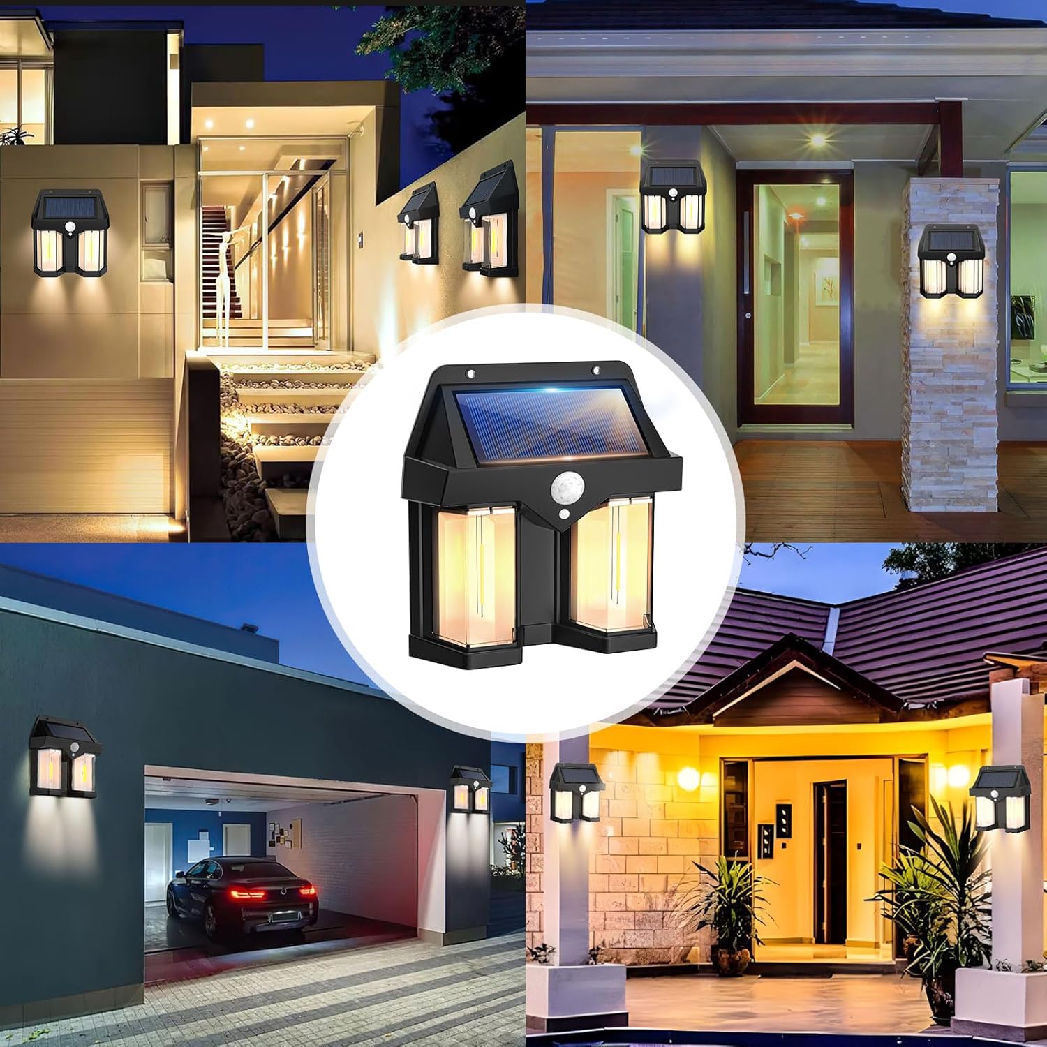 Lampu Dinding Tenaga Surya Vin - Solar Wall Sconce ulasan dan harga