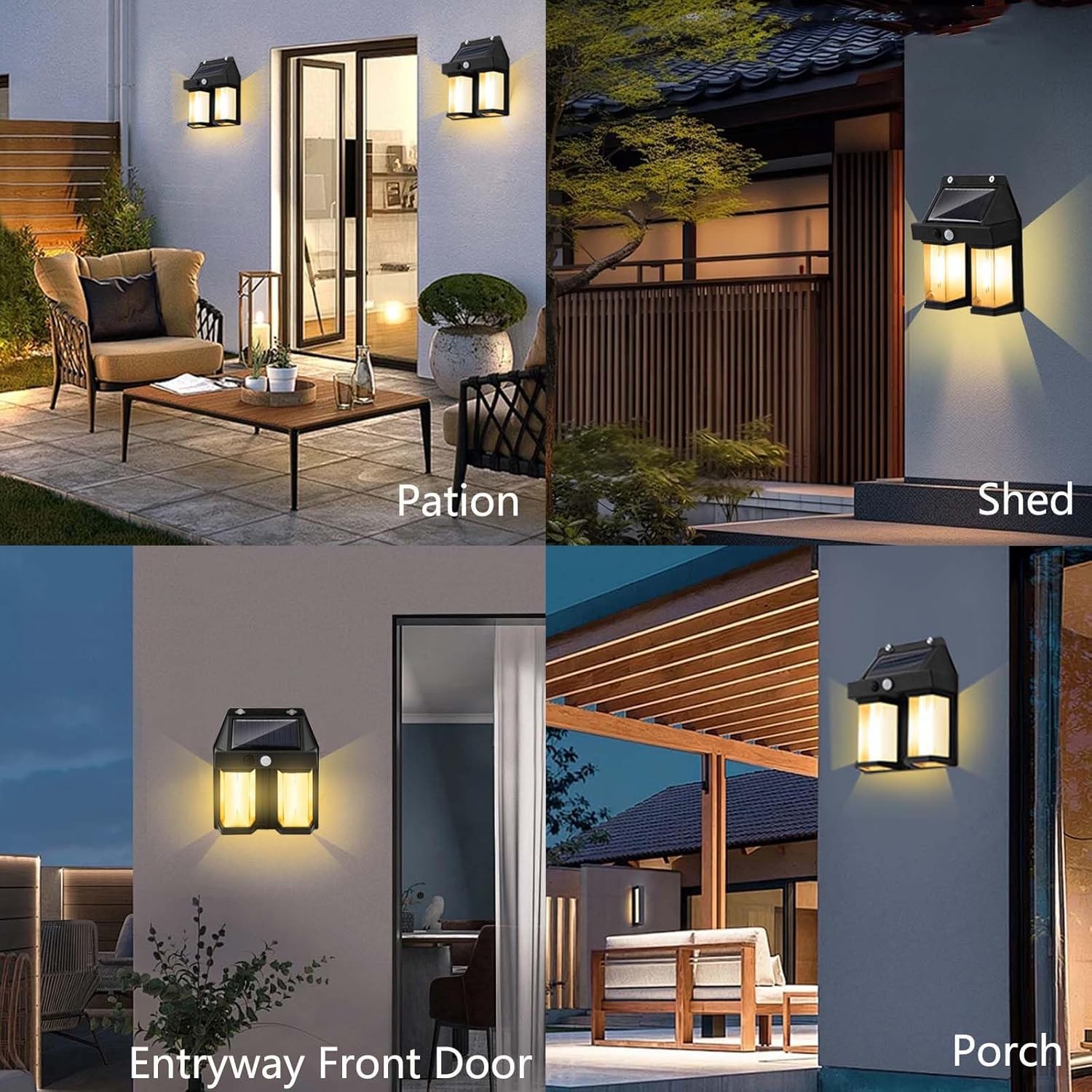Lampu Dinding Tenaga Surya Vin - Solar Wall Sconce ulasan dan harga