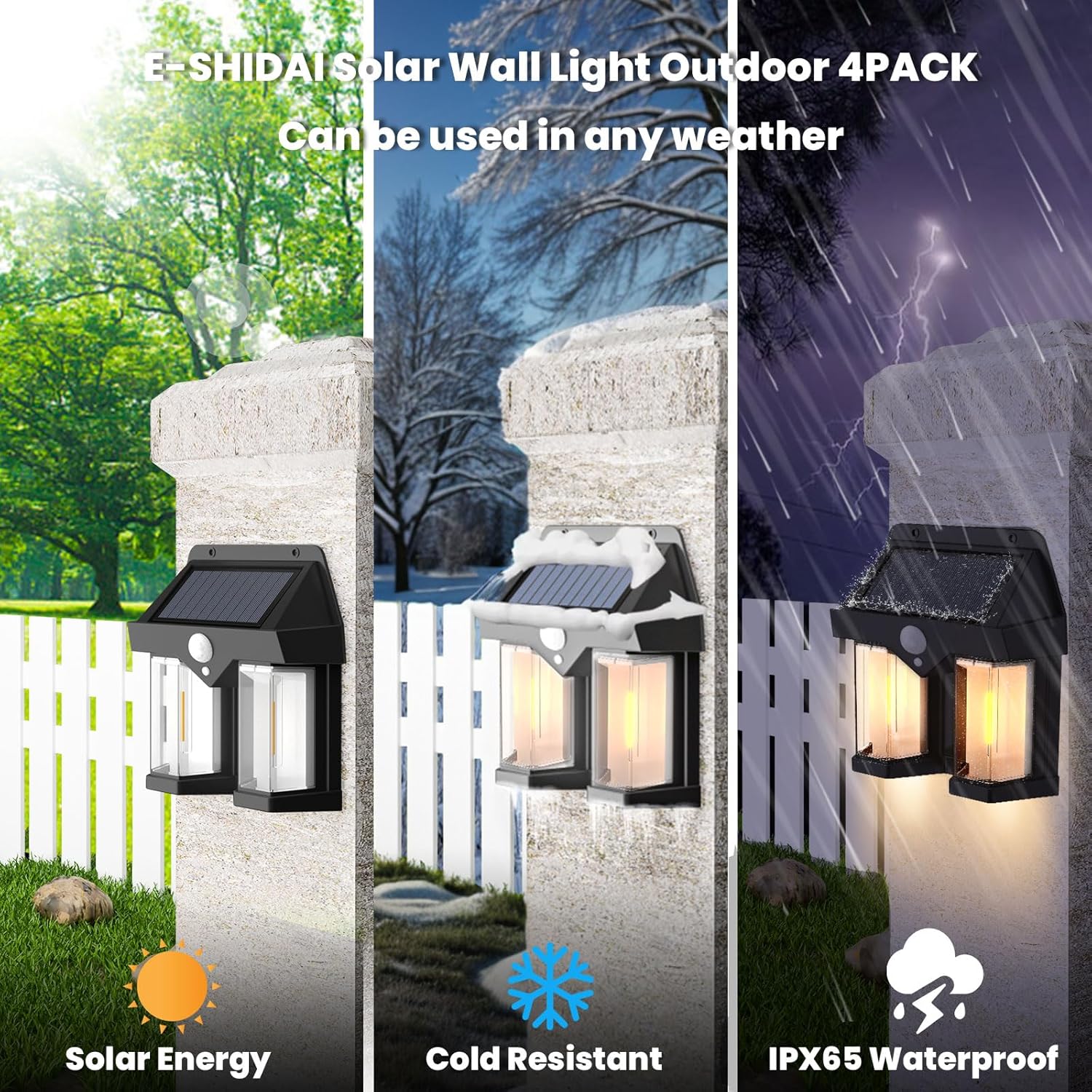Lampu Dinding Tenaga Surya Vin - Solar Wall Sconce ulasan dan harga