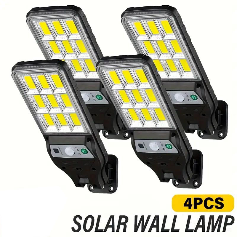 4 Buah Lampu Dinding Tenaga Su - Outdoor Lighting On Fence ulasan dan harga