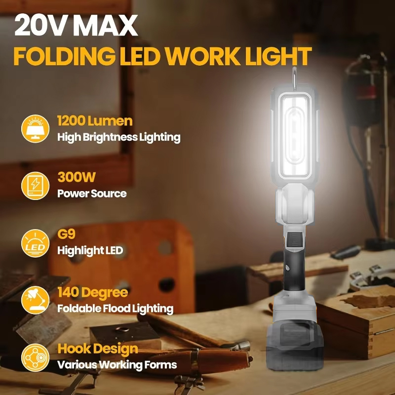 Lampu Kerja LED Tanpa Kabel 12 - Outdoor Lighting Milwaukee ulasan dan harga