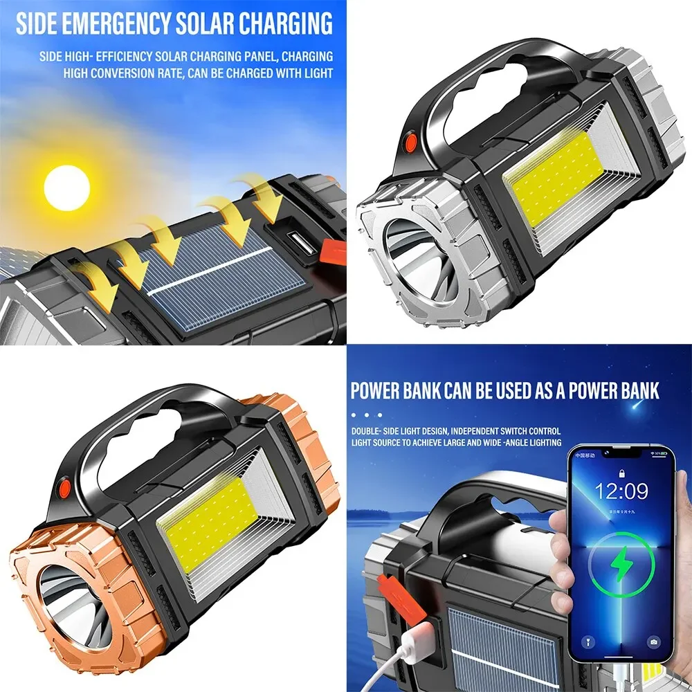 Senter LED Tenaga Surya Daya T - Outdoor Lighting Permanent ulasan dan harga
