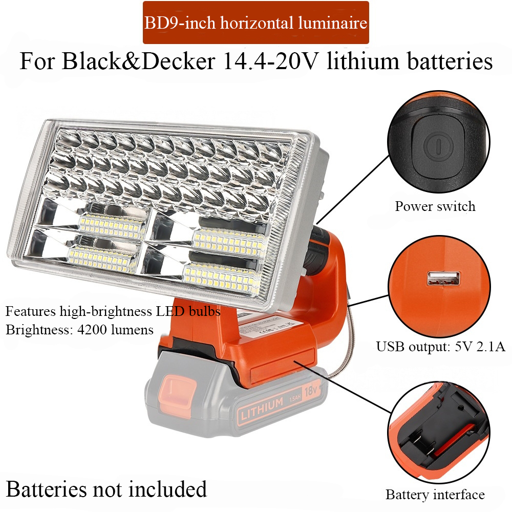 Lampu Senter Tanpa Kabel 40W L - Outdoor Lighting Milwaukee ulasan dan harga