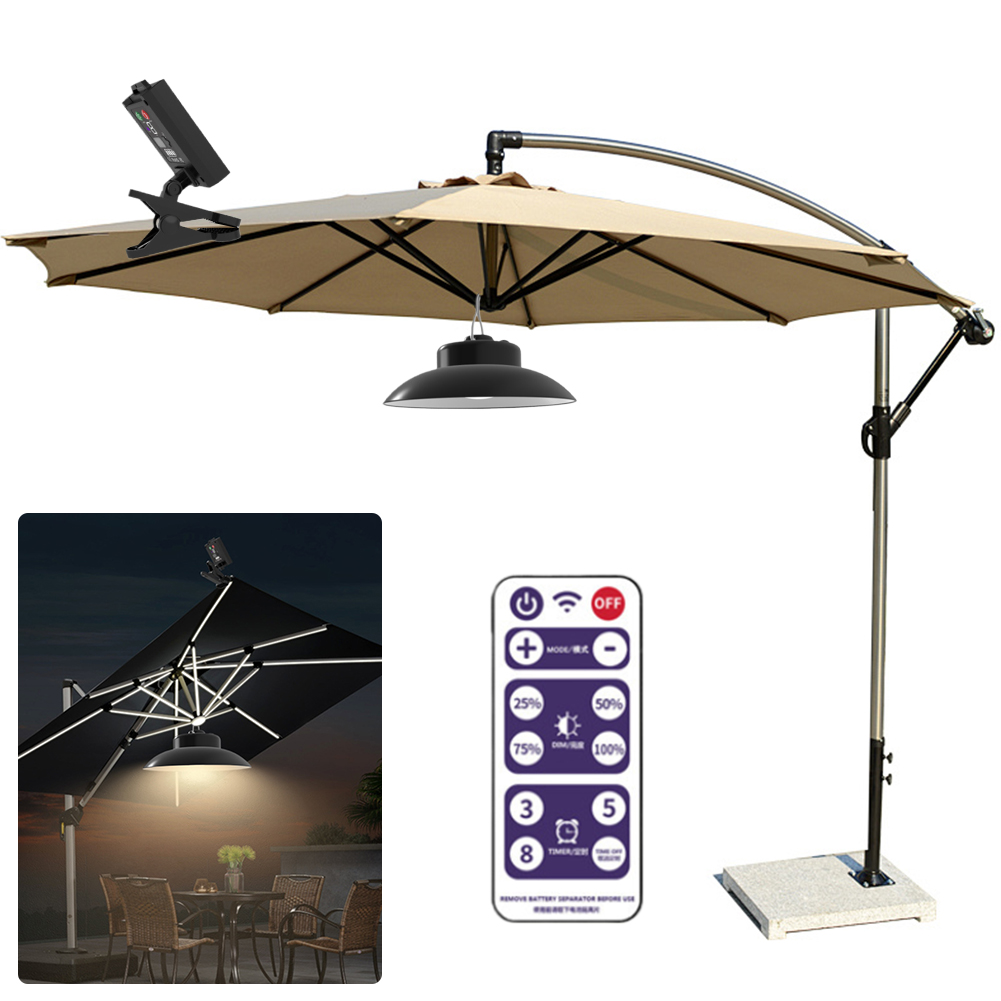 Lampu Payung Teras Tenaga Sury - Umbrella Led Clip ulasan dan harga