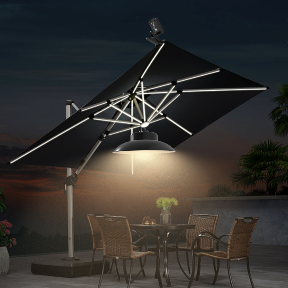 Lampu Payung Taman Tenaga Sury - Umbrella Led Clip ulasan dan harga