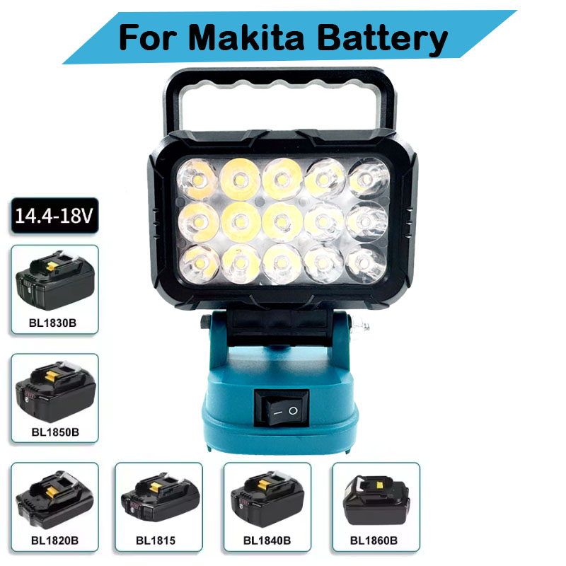 Lampu Kerja LED Makita 3/4 inc - Outdoor Lighting Milwaukee ulasan dan harga