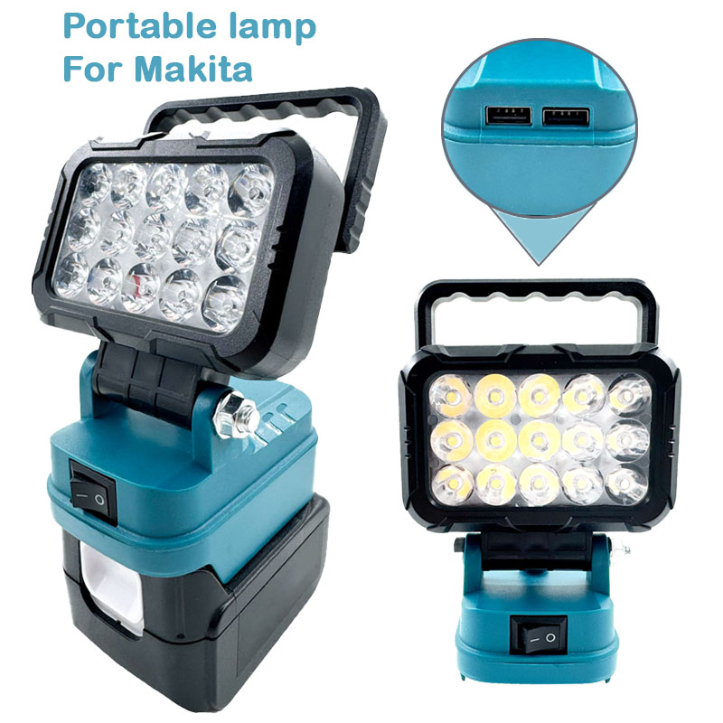 Lampu Kerja LED Makita 3/4 inc - Outdoor Lighting Milwaukee ulasan dan harga