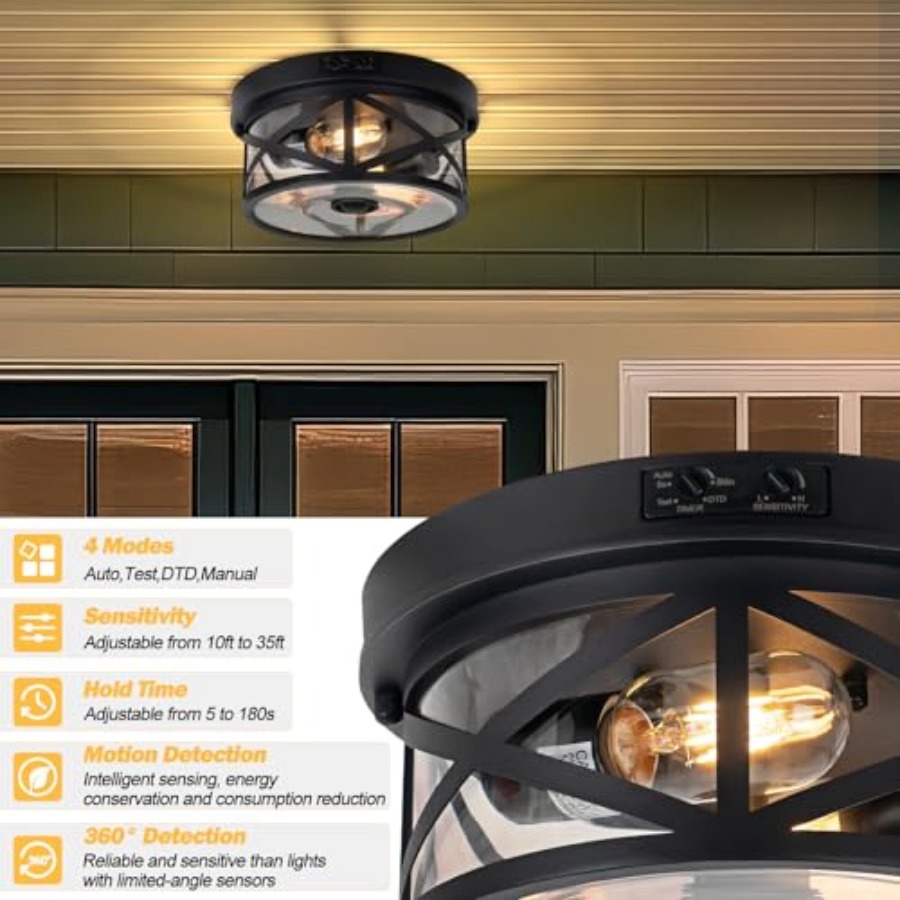 Lampu Langit-langit Luar Ruang - Outdoor Lighting Fixtures ulasan dan harga