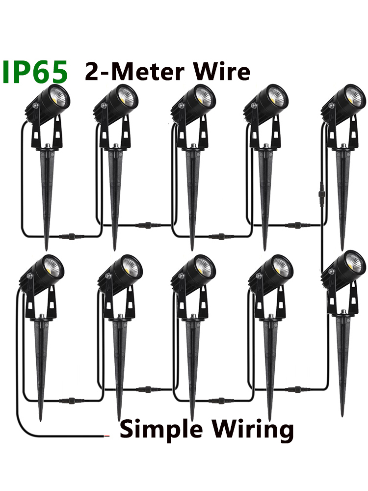 Lampu Sorot Taman LED Luar Rua - Outdoor Lighting No Wiring ulasan dan harga