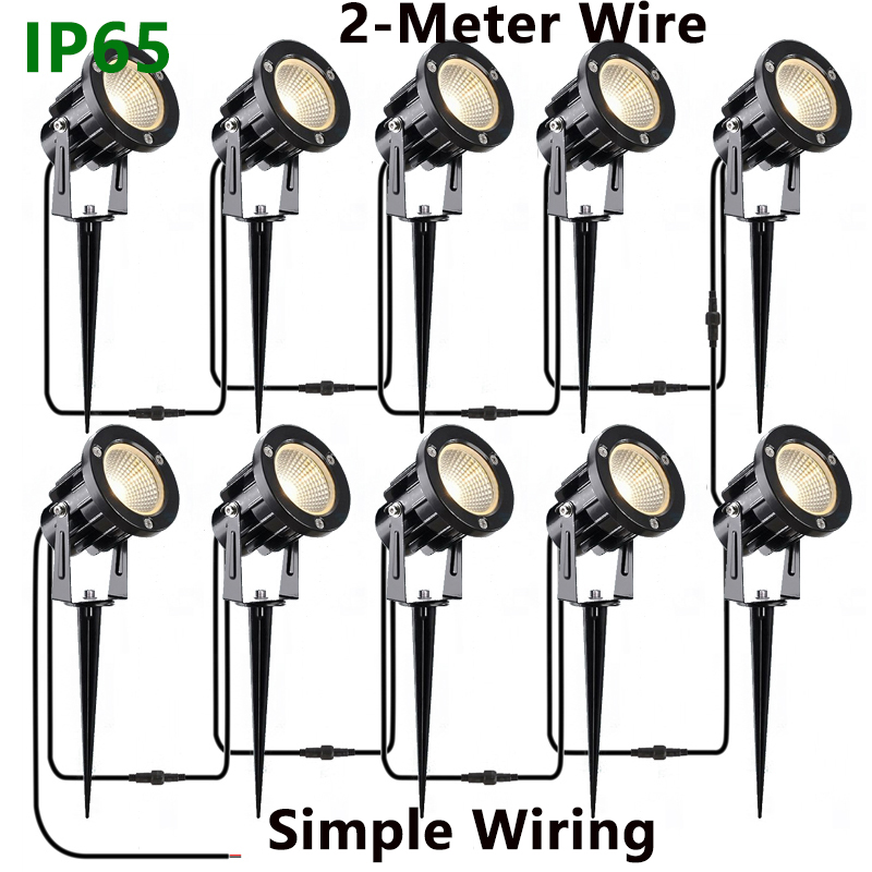 Lampu Sorot Taman LED Luar Rua - Outdoor Lighting No Wiring ulasan dan harga