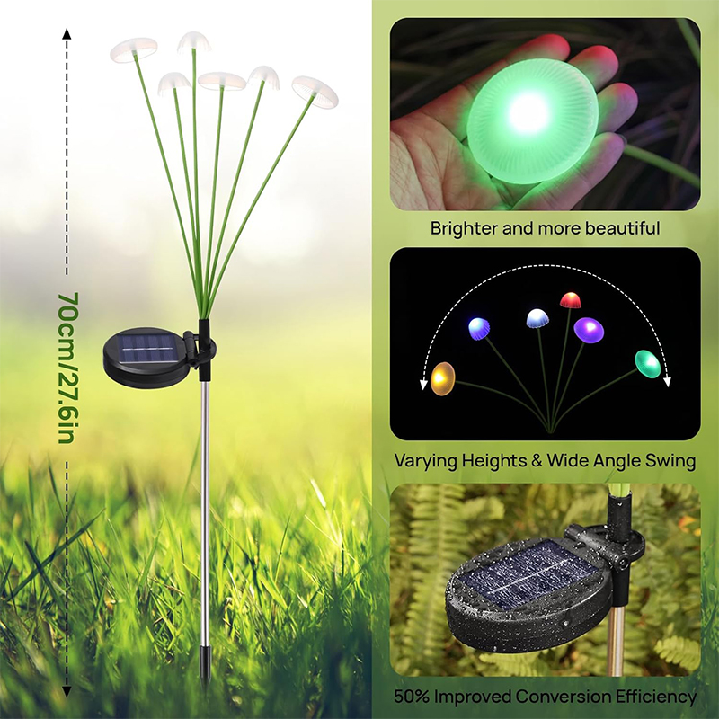 Lampu LED Tenaga Surya Tahan A - Outdoor Lighting Fixtures ulasan dan harga