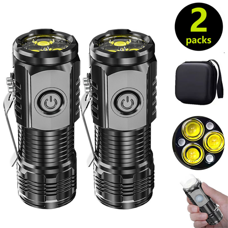 Senter Mini 3LED dengan Klip P - Outdoor Lighting Permanent ulasan dan harga