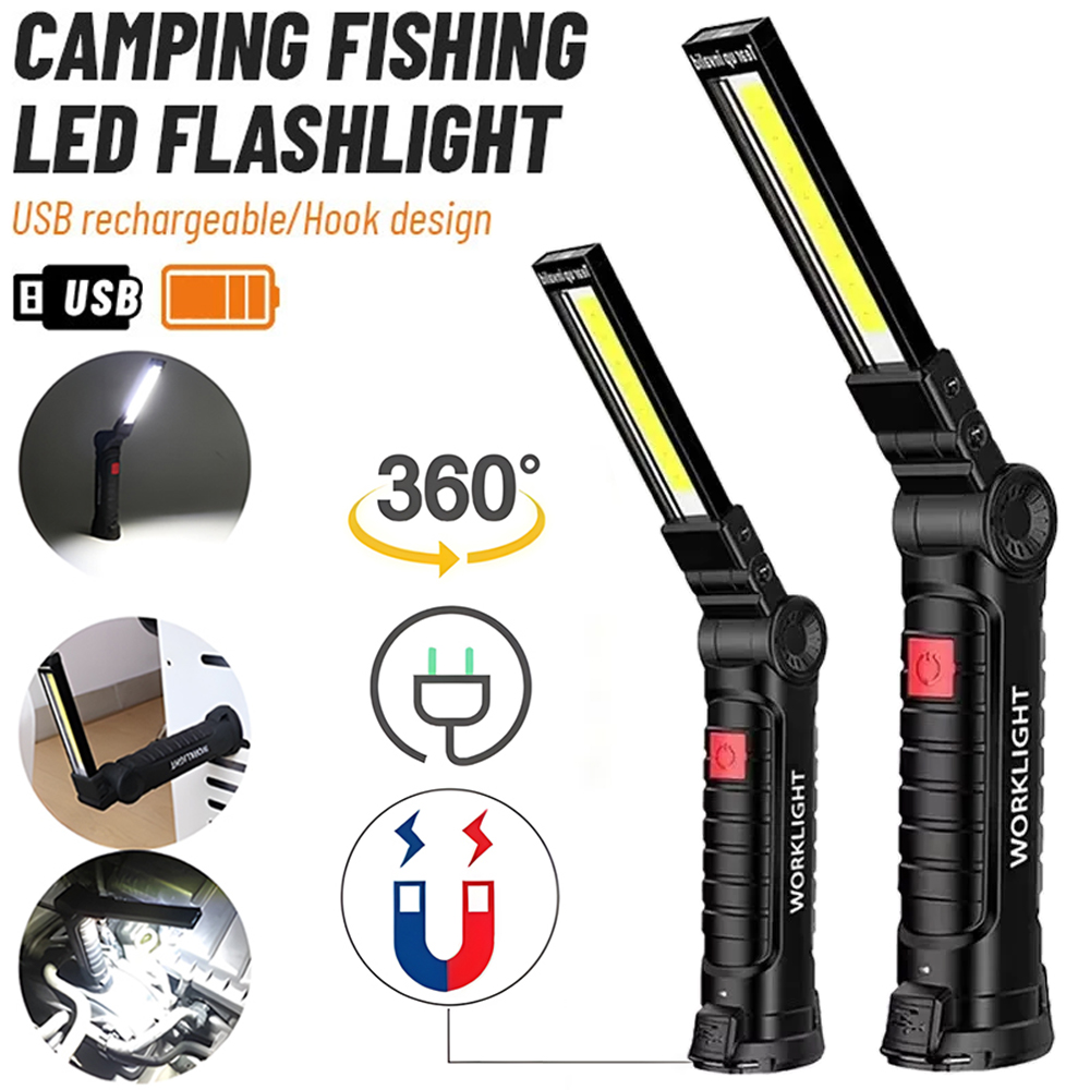 Lampu Inspeksi Senter LED COB  - Outdoor Lighting Fixtures ulasan dan harga