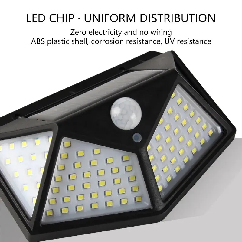 Sensor Gerak 100LED Lampu Dind - Outdoor Lighting With Motion Sensor ulasan dan harga