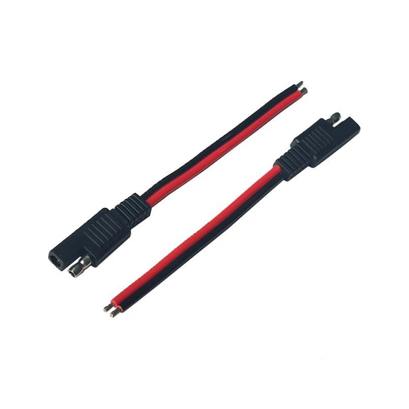 5 Buah 15CM SAE 2 Pin Konektor - Outdoor Lighting Extension Cable ulasan dan harga