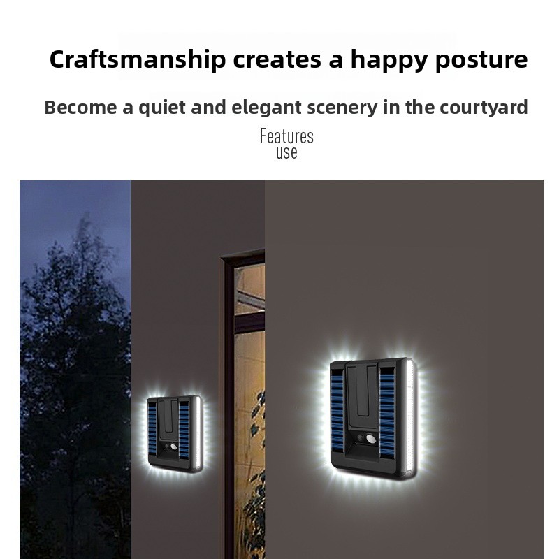 Lampu Dinding Tenaga Surya Lip - Outdoor Lighting With Motion Sensor ulasan dan harga