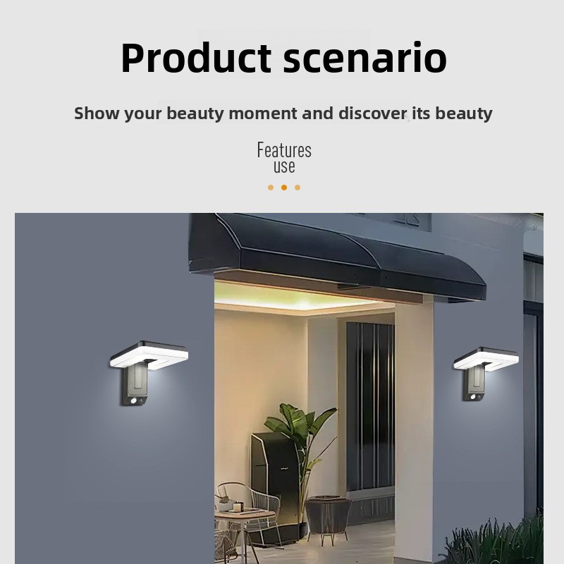 Lampu Dinding Tenaga Surya Lip - Outdoor Lighting With Motion Sensor ulasan dan harga